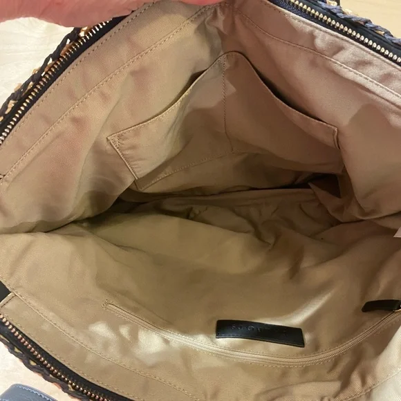 Talbots Red and Tan Shoulder Bag - Picture 9 of 11